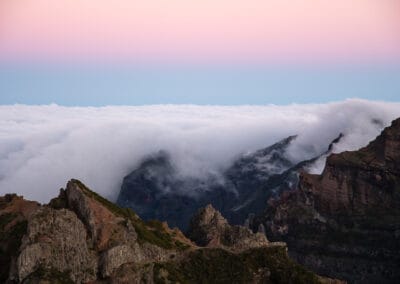 Sonnenaufgang auf dem Pico Arieiro