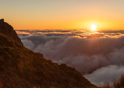 Sonnenaufgang auf dem Pico Arieiro