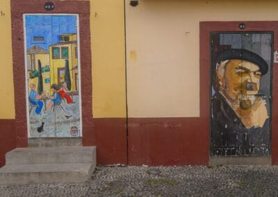Kunstprojekt offene Türen in Funchal
