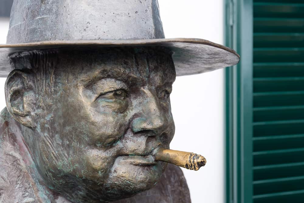 Churchill auf Madeira