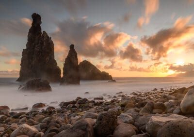 Felsenküste in Madeira